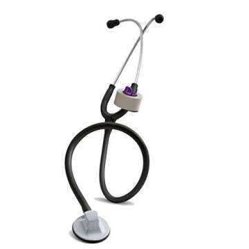 StatGear Stethoscope Tape Holder - Medical Items for Nurses, Paramedics, EMT, EMS - Purple