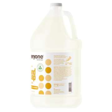 Everyone Liquid Hand Soap Refill, 1 Gallon – Meyer Lemon & Mandarin, Plant-Based Cleanser with Pur...