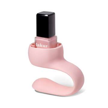 LONDONTOWN Portable Nail Polish Holder - Anti-Spill Grip Tool