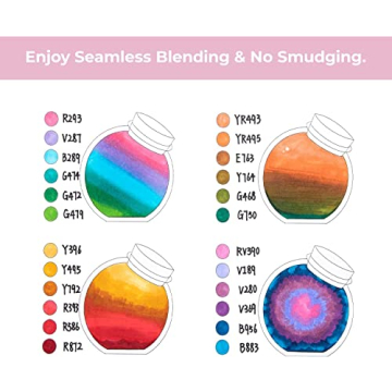 Ohuhu Alcohol Markers: 60 Vibrant Dual-Tip Pens for Artists