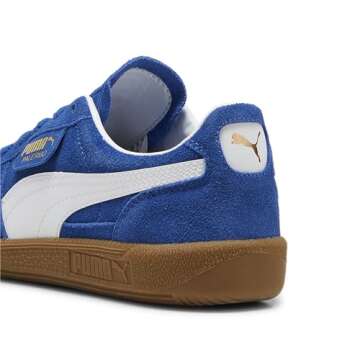 PUMA® Kids Palermo Sneakers for Kids – Leather and Suede Upper – T-Toe Construction – Rubber Outsole