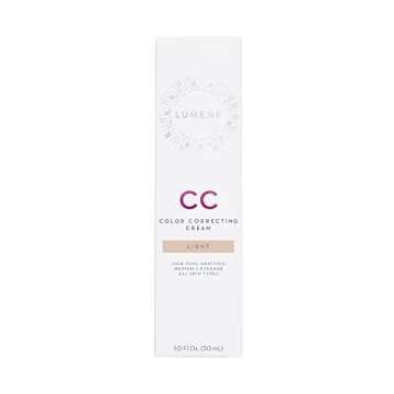Lumene Color Correcting CC Cream - Lightweight Foundation - Medium Coverage - Redness Reducing Face ...