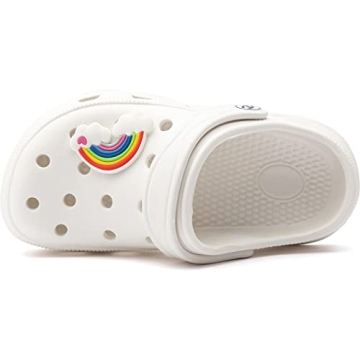 HOBIBEAR Classic Graphic Toddler Water Clogs for Kids