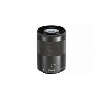Canon 55-200mm EFM f4.5-6.3 is STM Lens - Black