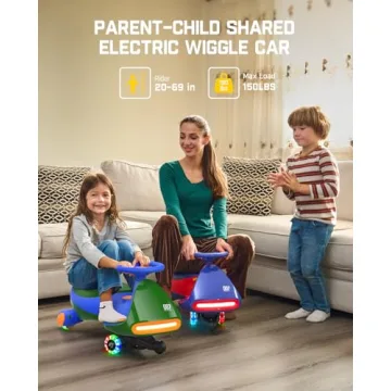 Exciting FanttikRide 12V Wiggle Car for All Kids