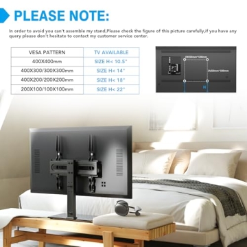 Universal TV Stand for 27-60 inch Televisions