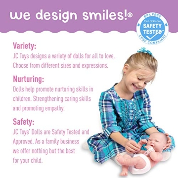 8 Piece Layette Baby Doll Gift Set for Kids Ages 2+