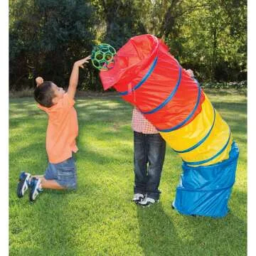 Colorful 6' Kids Crawl Tunnel - Pacific Play Tents