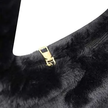 Trendy Fluffy Faux Fur Underarm Bag for Women