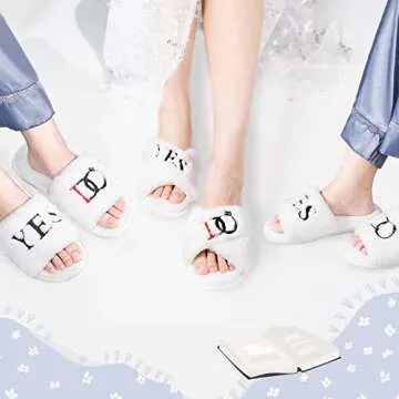 AW BRIDAL Bride Slippers for Weddings and Engagements