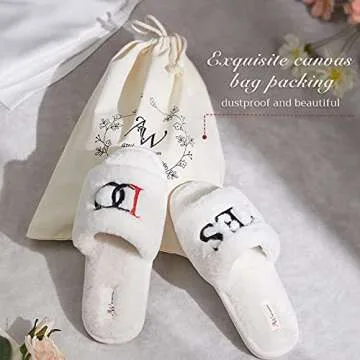AW BRIDAL Bride Slippers for Weddings and Engagements