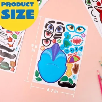 JOYIN 36PCS Dinosaur Stickers for Kids Crafts and Parties