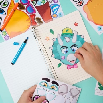 JOYIN 36PCS Dinosaur Stickers for Kids Crafts and Parties