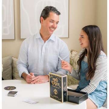 MIND READER – Can You Read Your Friends' Minds? The Fun Mind Reading Psychic Mind Meld Medium Family Party Game for Kids, Teens, Adults, Friends & Families - Perfect for Halloween or Board Games Night