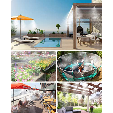 homenote Misting Cooling System for Outdoor Comfort