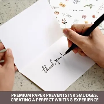 AUDREE Beyond Grateful Floral Thank You Cards - 20 Pack