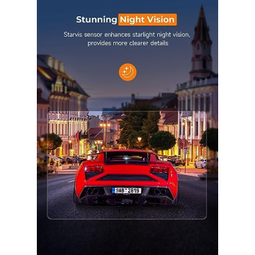 2.5K Fox Dash Cam with WiFi & Night Vision Features