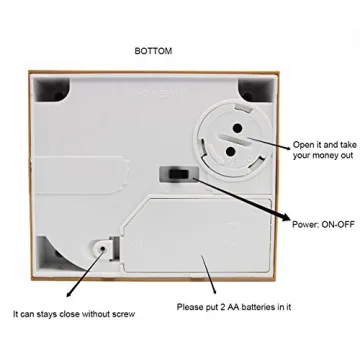 HmiL-U Automatic Cat Piggy Bank for Kids Fun & Savings