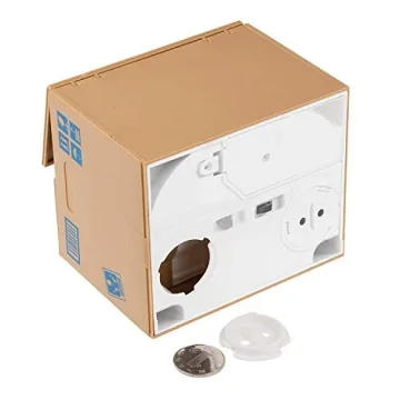 HmiL-U Automatic Cat Piggy Bank for Kids Fun & Savings