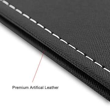 NAYSAYE 10x7 Inches Portable Folding Makeup Mirror Table Vanity Desk Travel Mirror with Stand Tabletop Desktop Mirror