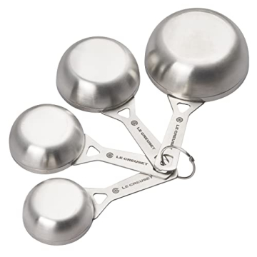 Durable Le Creuset Stainless Steel Measuring Cups Set