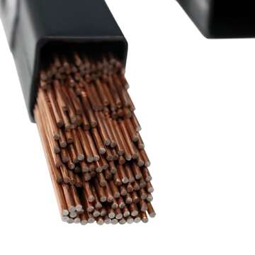 Blue Demon ER70S2 X 1/16" X 36" X 10LB Box premium carbon steel TIG welding rod