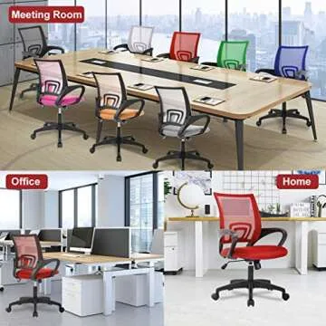 Office Chair Ergonomic Mesh Computer Chair for Comfort