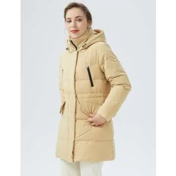 Orolay Women's Puffer Winter Coat for Cold Weather