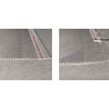 Wowfit 200 Count Clear Cello Bags for Versatile Packaging Solutions