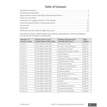 Increasing Fluency with High Frequency Word Phrases Grade 4 (Increasing Fluency Using High Frequency Word Phrases)