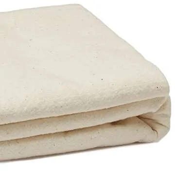 The Warm Company Warm & Natural Pre-Cut Twin Size 72" x 90" Cotton Batting - Premium Quilting & Crafting Batting, Ideal for Quilts, Sewing & More