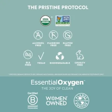 Essential Oxygen Pristine Protocol Organic Oral Care Kit 3 Count