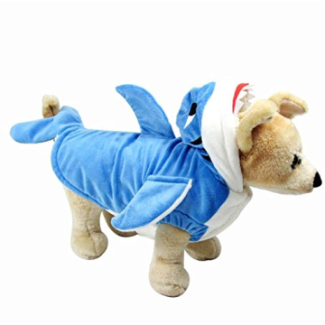 Mogoko Funny Shark Costumes for Dogs and Cats - Adorable!