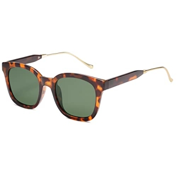 SOJOS Classic Square Polarized Sunglasses - Retro Style with UV Protection