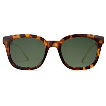 SOJOS Classic Square Polarized Sunglasses for Trendy Style