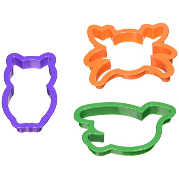Wilton 50-Piece Animal Cookie Cutter Set Durable Dishwasher Safe
