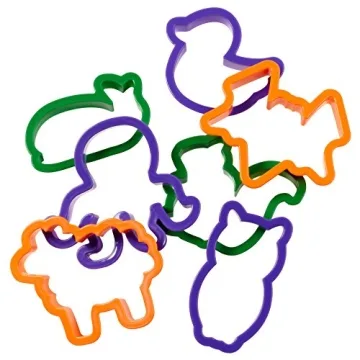 Wilton 50-Piece Animal Cookie Cutter Set Durable Dishwasher Safe