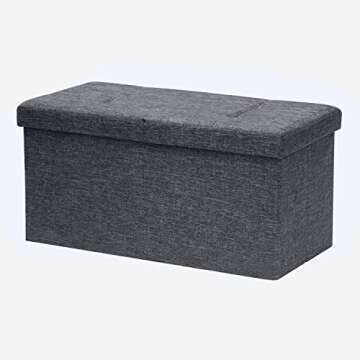 Stylish Storage Ottoman - Otto & Ben 30" with Lift Top