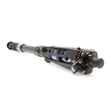 Sirui 6952060001753 P-424SR Carbon Fiber Photo/Video Monopod, Extends to 75", Supports 26.5 lb, Gray