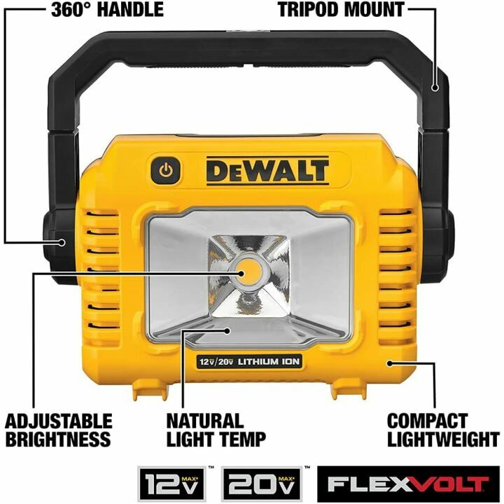DEWALT LED Compact Work Light 12V/20V MAX Tool Only