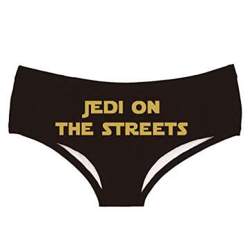 AWESOMETIVITY Funny Women's Panties - Jedi vs Sith Humor