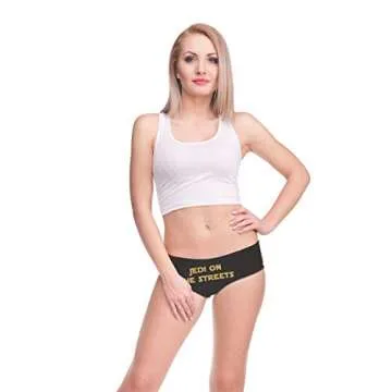AWESOMETIVITY Funny Women's Panties - Jedi vs Sith Humor