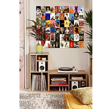 Stylish Wall Collage Kit of Music Posters for Decor