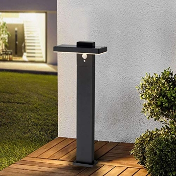 BRIMMEL Solar Landscape Path Light with Motion Sensor