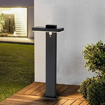 BRIMMEL Solar Landscape Path Light with Motion Sensor