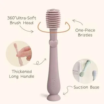 Moonkie Baby Finger Toothbrush and Tongue Cleaner Kit