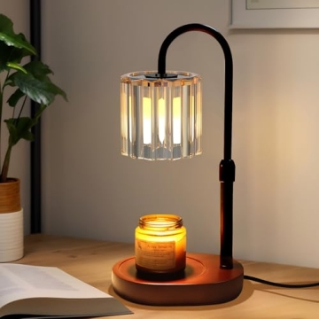 Lukasa Candle Warmer Lamp with Timer and Dimmer, Adjustable Height, Great Gift for Women and Home De...