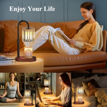 Lukasa Candle Warmer Lamp with Timer and Dimmer Features