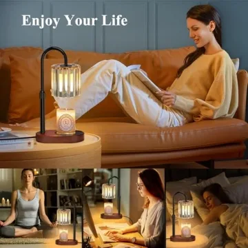 Lukasa Candle Warmer Lamp with Timer and Dimmer Features