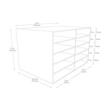 Classroom Keepers Paper Storage Organizer, Eco-Friendly